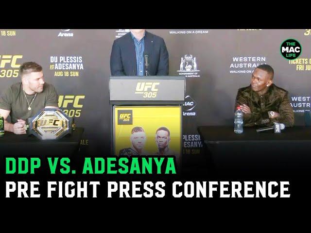 UFC 305: Dricus Du Plessis vs. Israel Adesanya Press Conference