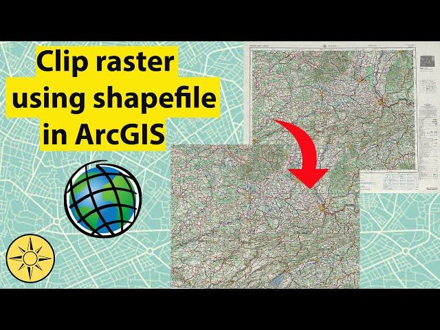 Clip raster using polygon in ArcGIS