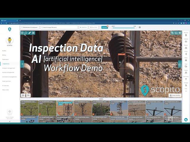 Powerline Inspection AI Workflow Demo