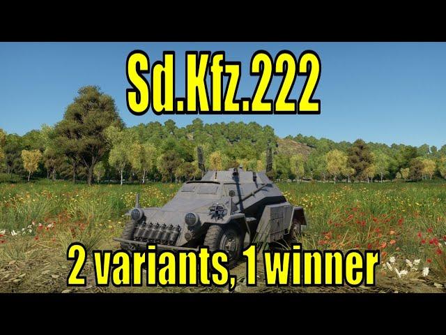 Sd.Kfz.222 First Impressions - War Thunder Sky Guardians