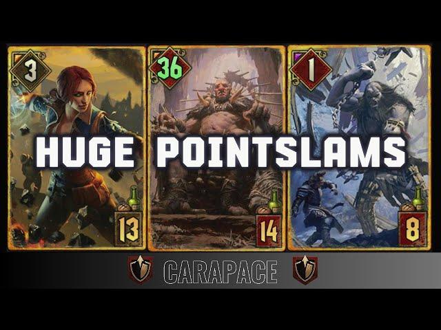 Gwent ~ No Brainer Pointslam Deck | Renfri Ogroids