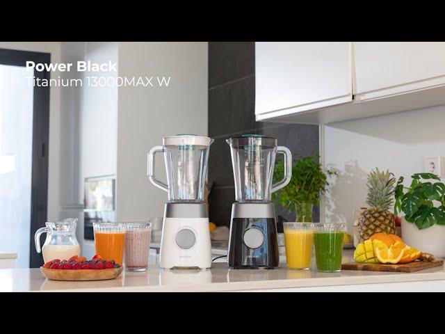 Jug blender Power Black Titanium 1300MAX B W Blender