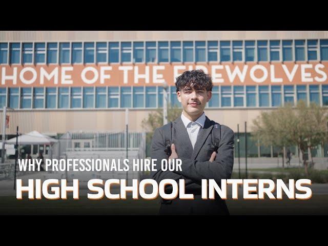 Why Professionals Hire High School Interns