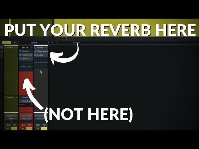 Studio One Minute: Why Put Reverbs on Sends