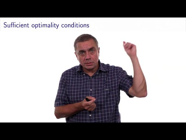 Optimality conditions: linear optimization, reduced costs