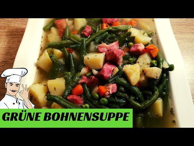 Grüne Bohnensuppe | Perfekt für kalte Tage