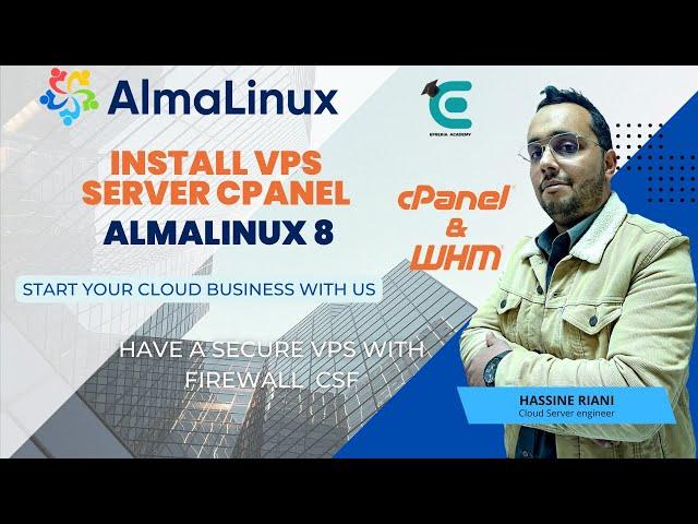 Install ConfigServer Firewall (CSF) for maximum security configuration almalinux 8 WHM cpanel