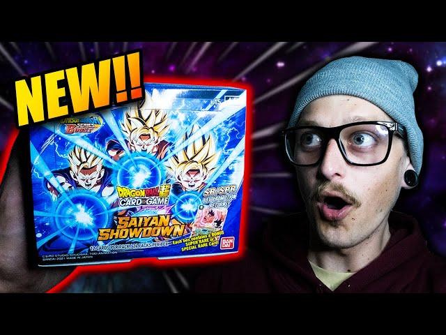 Can I Pull an SCR First Box Again!? - Saiyan Showdown - The Newest Dragon Ball Super Card Game Set