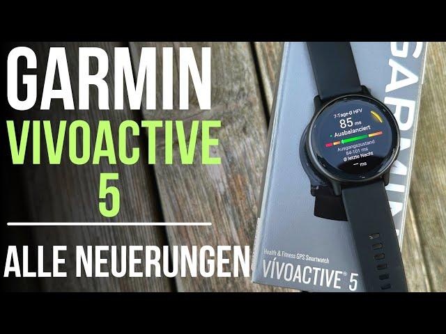 Garmin Vivoactive 5 - Alle Neuerungen im Überblick