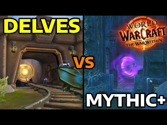 Gearing Up with Delves vs M+ - The War Within