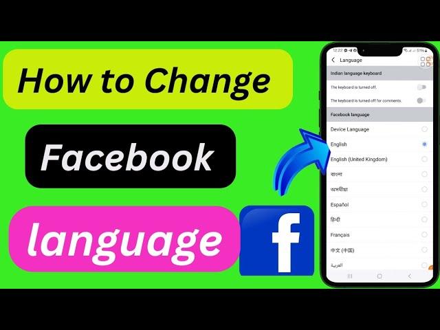 how to change your language on facebook,how to change language settings on facebook