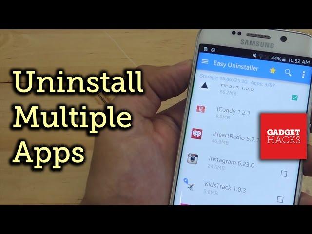 Easily Delete Multiple Android Apps on Your Phone or Tablet [How-To]