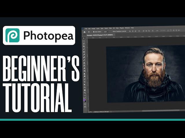 Photopea Tutorial For Beginners 2024: How To Use Photopea For FREE