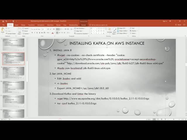 Download and Install Java and kafka from Linux Command Prompt on AWS Instance