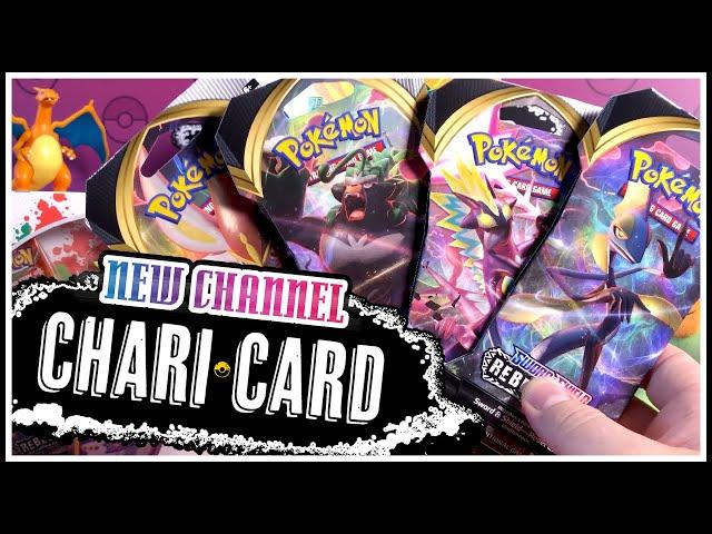  CHARI CARD - Our First Pokemon video 