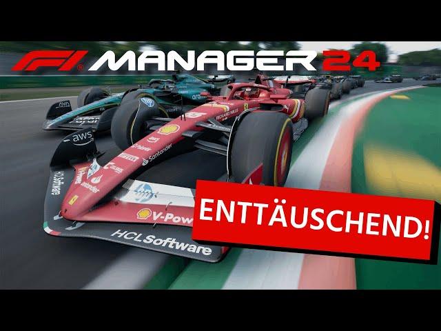 F1 Manager 24 ehrliche Review: Enttäuschung auf ganzer Linie