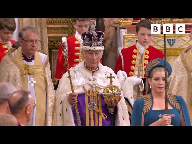 National Anthem at Westminster Abbey  | The Coronation of TM The King And Queen Camilla - BBC