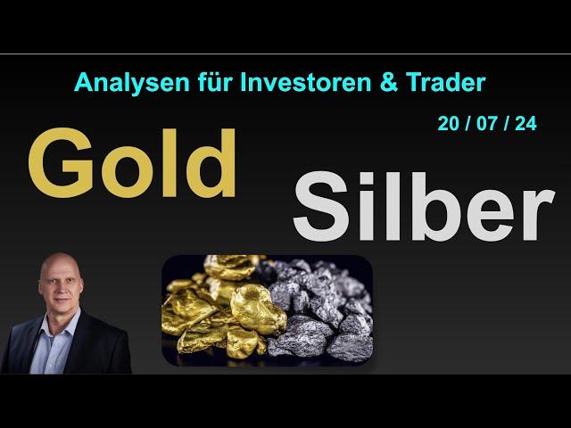  Heftige Pullbacks bei Gold & Silber  Chart- und Fundamental-Analysen