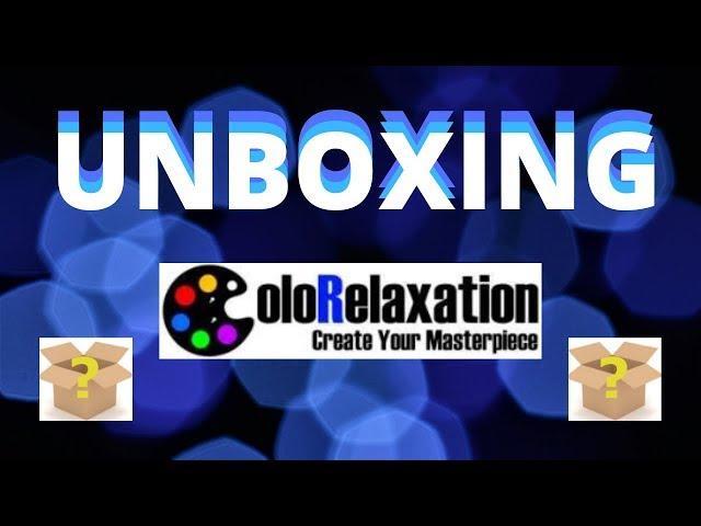 Beginner Friendly Unboxing with Tips and Tricks | ColoRelaxation Unboxing | Abstract Crafter