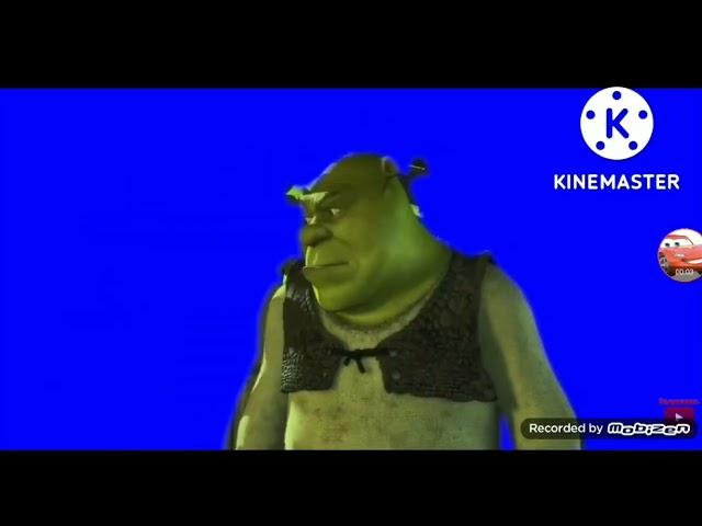 Shrek blue screen Шрек Хронический Футаж