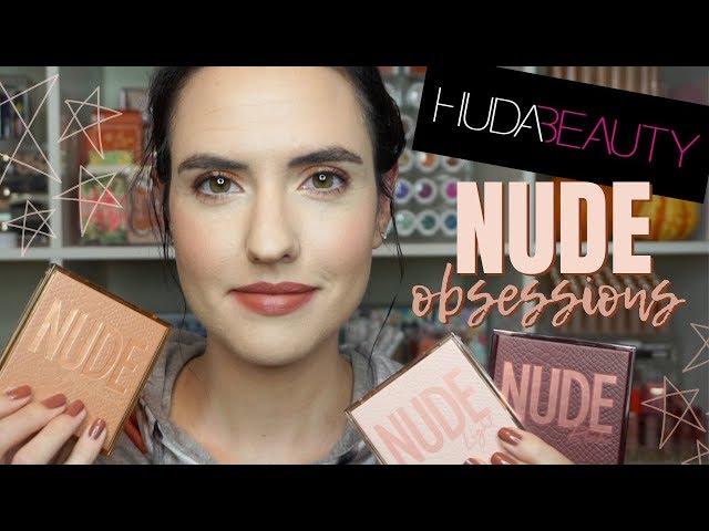 Huda Beauty Nude Obsessions Palettes | Which One Is Right For You? | Swatches of ALL 3 Palettes!