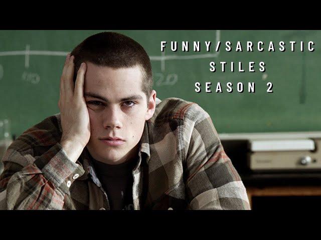 Stiles Stilinski Funny/Sarcastic Moments S2 | HD/LOGOLESS + MEGALINK