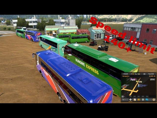 KUTOKEA BWAWANI MPAKA MOROGORO ETS2 TANZANIA BUSES CONVOY