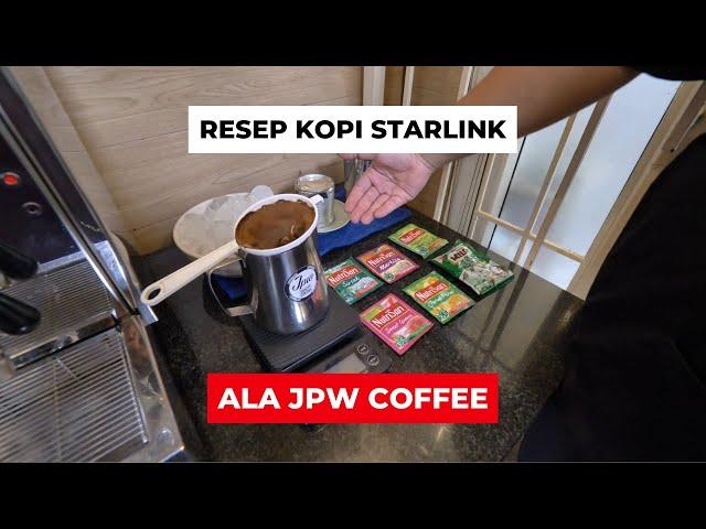 RESEP KOPI STARLING ALA JPW COFFEE