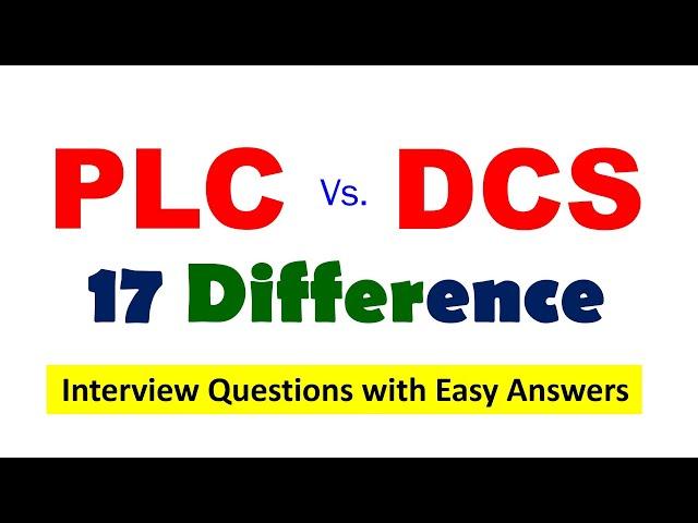 PLC vs DCS | Difference between PLC and DCS | PLC or DCS | PLC and DCS Difference| PLC kya hai Hindi