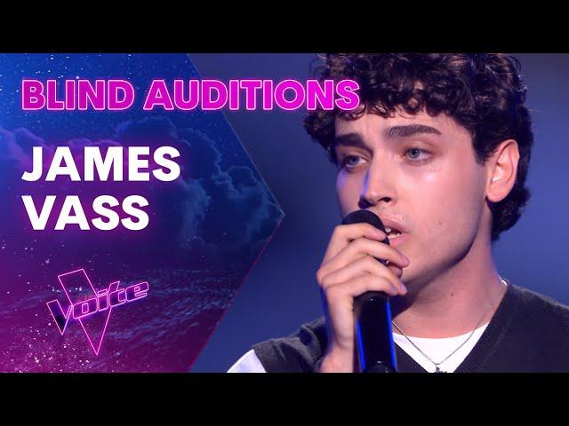 James Vass Performs Adele's Love in The Dark | The Blind Auditions | The Voice Australia