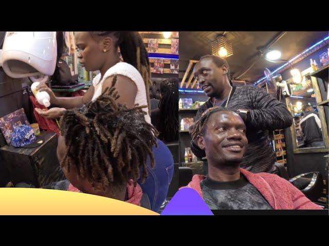 Rasta Changes His Hairstyle.See the new look