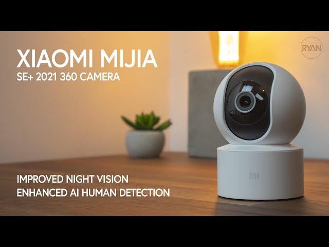 XIAOMI Mijia SE+ 2021 360 Camera 1080p - Short overview- BETTER NIGHT VISION AND AI HUMAN DETECTION!