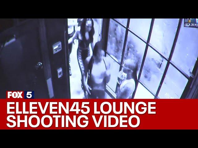 Elleven45 Lounge shooting surveillance video | FOX 5 News