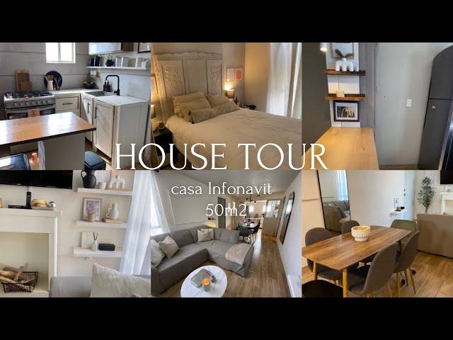 HOUSE TOUR | CASA INFONAVIT 50 metros cuadrados