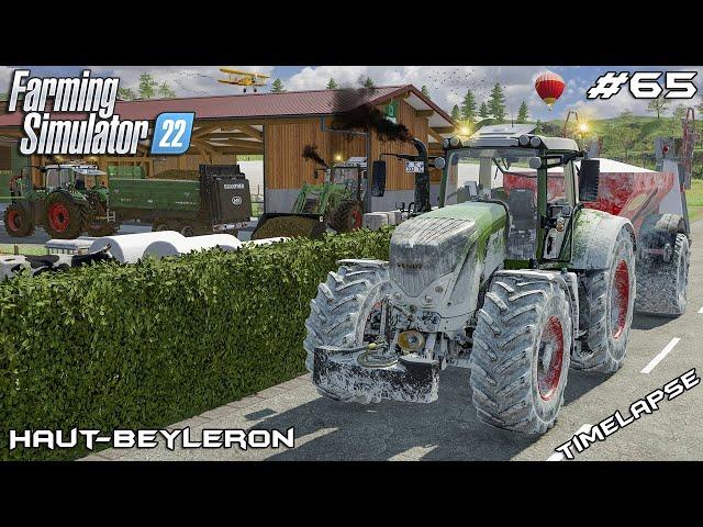 Spreading MANURE and LIME with FENDTs | Animals on Haut-Beyleron | Farming Simulator 22 | Episode 65