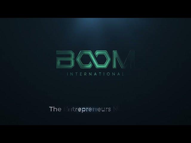 BOOM International Official Logo Reveal