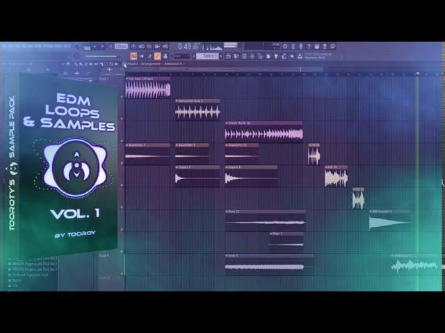 FREE EDM Loops & Sample Pack Vol. 1 By Tooroty / Drum Loops, FX, Serum Presets | Free Download