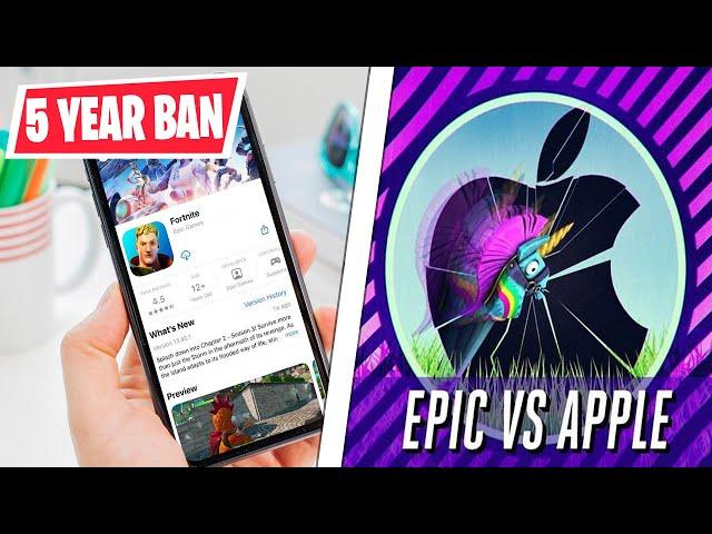 Fortnite IOS BANNED for 5 YEARS! Epic CEO Confirmed..