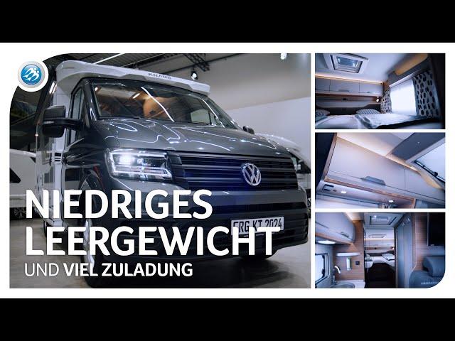 KNAUS VAN TI 640 MEG VANSATION | Teilintegriertes Reisemobil mit nur 2,20 Meter Breite | Vorstellung