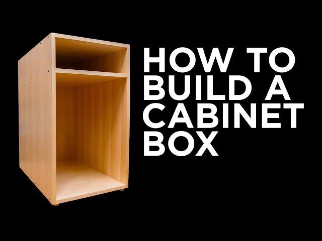 How to build a (next level) cabinet box  | Revealed