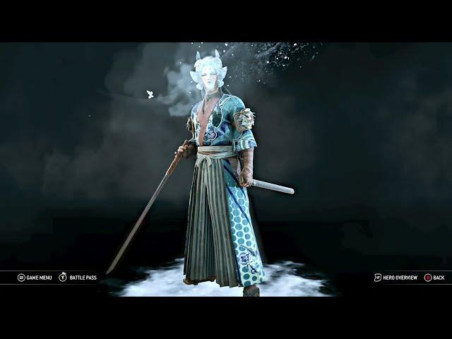 FOR HONOR NEW Kyoshin Hero - All Mythic and ILLUSTRIOUS Outfits