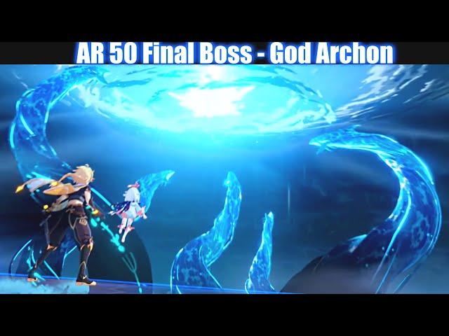 Genshin Impact - Osial Archon God Final Boss Fight (Act 3)