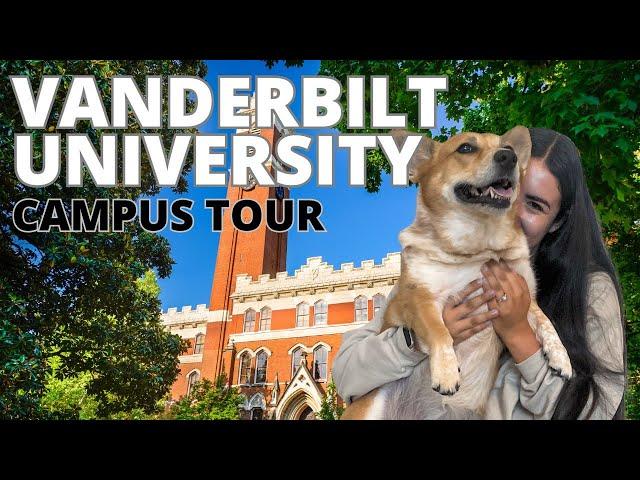 Vanderbilt University Campus Tour | Walk with Me & My Corgi in 4K