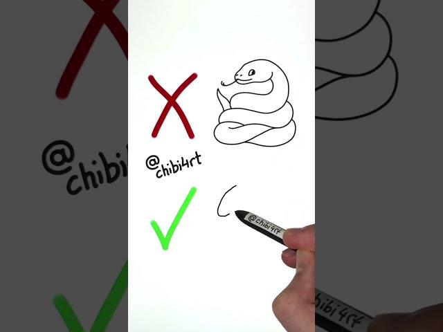 #howto #drawing #snake  #lol #memes #gags #art #shorts