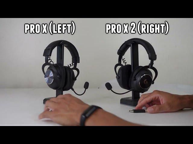 Logitech G Pro X vs Pro X 2 | Wireless Headsets Comparison