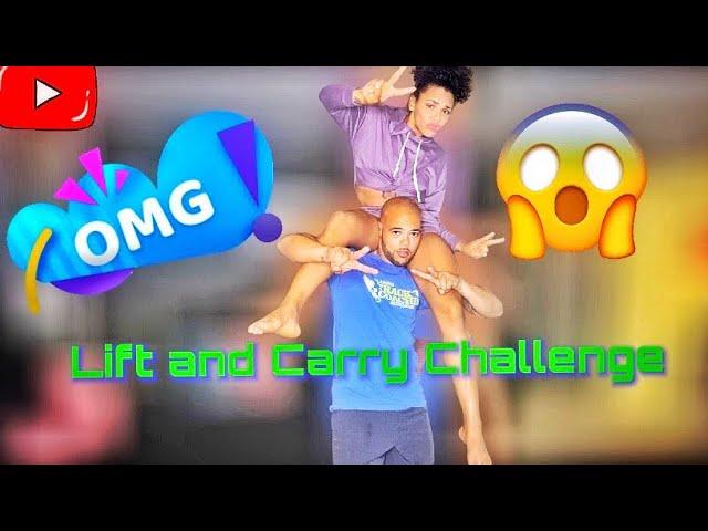 COUPLES LIFT AND CARRY CHALLENGE! *HILARIOUS*