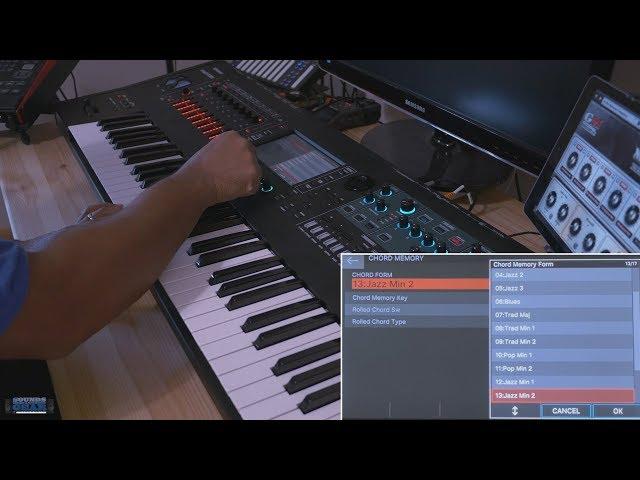 Roland Fantom 6 - Using the Chord Memory Mode