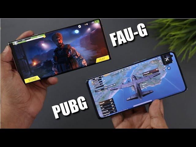 FAUG Vs PUBG Game Comparison I FAU-G Gameplay India | fauji game