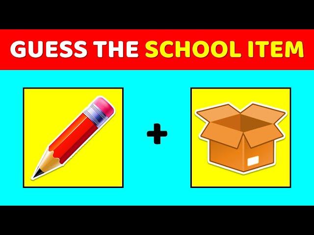 Guess School Items from Emoji Challenge | Hindi Paheliyan | Riddles in Hindi | Emoji Quiz