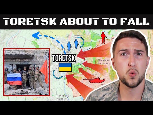 Ukraine RETREATS in Toretsk Smashed by Superior Russian Tactics